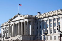 The Treasury Department in Washington DC