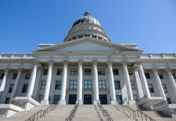 Utah State Capitol Building in Salt Lake City, Utah, USA