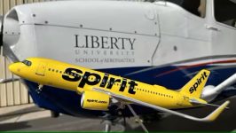 Liberty Univ and Spirit Air Partner - Story Photo